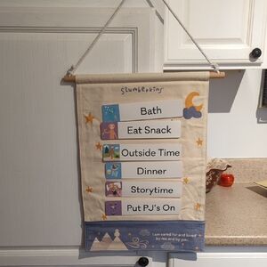 Slumberkins Visual Routines Schedule